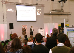 Philippe Karl mit Ilka Flegel im Pferdekompetenz Forum HansePferd 2014