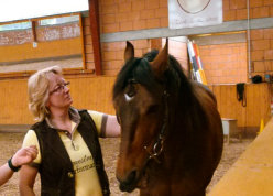 Petra Heik mit Paolo